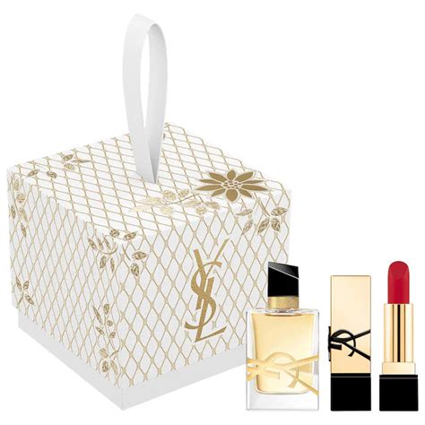 yves saint laurent libre deluxe lip & perfume set